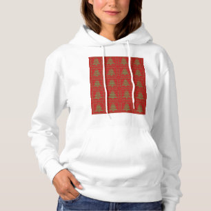 Gemütliches Weihnachtsbaum hässlich Pullover Schac