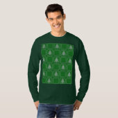 Gemütliches Weihnachtsbaum hässlich Pullover Schac (Vorne ganz)