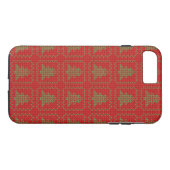 Gemütliches Weihnachtsbaum hässlich Pullover Schac Case-Mate iPhone Hülle (Rückseite (Horizontal))