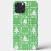 Gemütliches Weihnachtsbaum hässlich Pullover Schac Case-Mate iPhone Hülle (Rückseite)