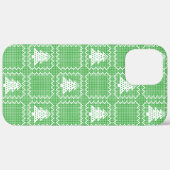 Gemütliches Weihnachtsbaum hässlich Pullover Schac Case-Mate iPhone Hülle (Hinten (horizontal))