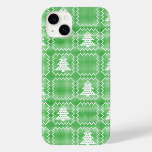 Gemütliches Weihnachtsbaum hässlich Pullover Schac Case-Mate iPhone 14 Plus Hülle