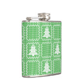 Gemütliches Weihnachtsbaum hässlich Pullover Schac Flachmann (Rechts)