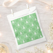 Gemütliches Weihnachtsbaum hässlich Pullover Schac Geschenktütchen (Ausgeschnitten)