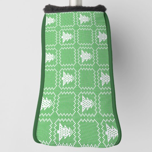 Gemütliches Weihnachtsbaum hässlich Pullover Schac Golf Headcover (Rotieren 90)