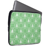 Gemütliches Weihnachtsbaum hässlich Pullover Schac Laptopschutzhülle (Vorne Rechts)