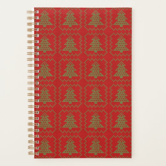 Gemütliches Weihnachtsbaum hässlich Pullover Schac Planer (Vorderseite)