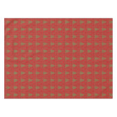 Gemütliches Weihnachtsbaum hässlich Pullover Schac Tischdecke (Vorderseite (Horizontal))