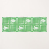 Gemütliches Weihnachtsbaum hässlich Pullover Schac Yogamatte (Vorderseite (Horizontal))