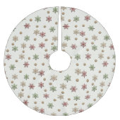Gemütliches Weihnachtsbaumrock Polyester Weihnachtsbaumdecke (Vorderseite)