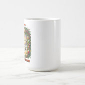 Gemütliches Weihnachtsfenster Kaffeetasse (Mittel)