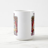 Gemütliches Weihnachtsfenster Kaffeetasse (Mittel)