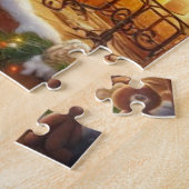 Gemütliches Weihnachtsfenster Puzzle (Seite)