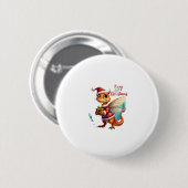 Gemütliches Weihnachtsfest Button (Vorne & Hinten)