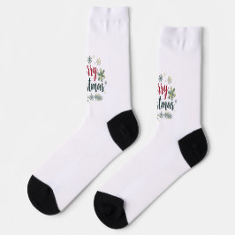 Gemütliches Weihnachtsfest Winter Wonderland Desig Socken