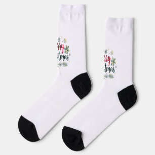 Gemütliches Weihnachtsfest Winter Wonderland Desig Socken