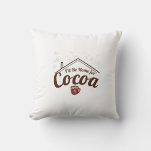 Gemütliches Weihnachtsgeschenk, werde ich Zuhause Kissen