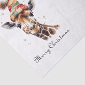 Gemütliches WeihnachtsGiraffe, Brauch Seidenpapier (Ausschnitt)