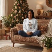 Gemütliches WeihnachtsGiraffe, Brauch T-Shirt