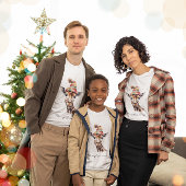 Gemütliches WeihnachtsGiraffe T-Shirt