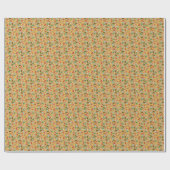 Gemütliches Weihnachtspapier Geschenkpapier (Flach)