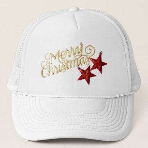 Gemütliches Weihnachtssweatshirt mit Weihnachtsman Truckerkappe