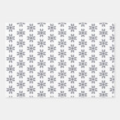 Gemütliches Weihnachtswrapping Paper Set 3 Geschenkpapier Set (Vorderseite 3)
