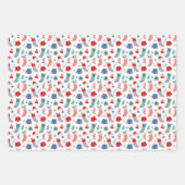 Gemütliches Weihnachtswrapping Paper-Set Geschenkpapier Set (Vorderseite 2)