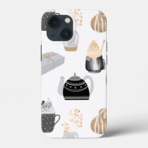 Gemütliches Winter-Zuhause-Muster