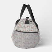 Gemütliches Winterblumenmuster Duffle Bag (Rechts)
