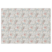 Gemütliches Winterblumenmuster Tischdecke (Vorderseite (Horizontal))