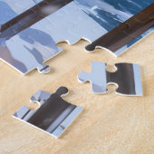Gemütliches Winterlake-Puzzle Puzzle (Seite)