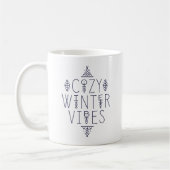 Gemütliches Wintervibes Design Kaffeetasse (Links)
