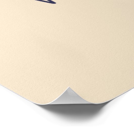 Gemütliches Wintervibes Design Poster (Ecke)