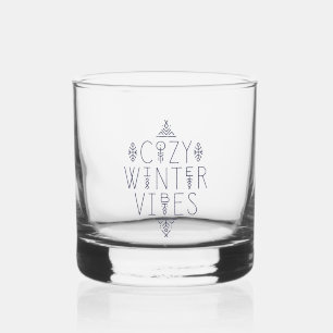 Gemütliches Wintervibes Design Whiskyglas