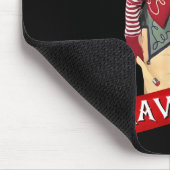 Gemütliches Winterwunderland für Tally Fans Uni- Mousepad (Ecke)