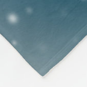 Gemütliches Winterwunderland - Schneegebiet Fleecedecke (Ecke)