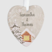 Gemütliches Zuhause-Ornament Ornament (Vorderseite)