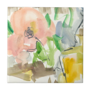 Gemütlichkeit im Garten II Fliese