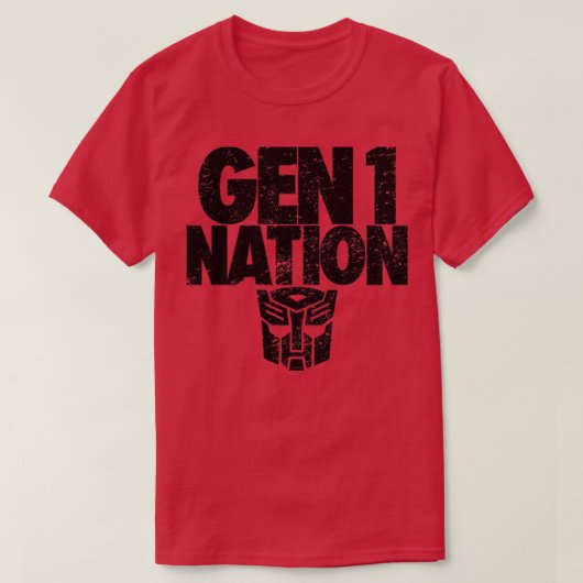 GEN 1 NATION Autobots T-Shirt (Design vorne)