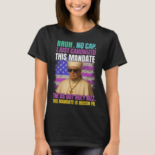 Gen A Slang Trump als Vatikan Kirchen Papst Republ T-Shirt