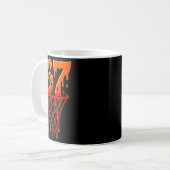 Gen Alpha Slang Kids 67 Basketball Ice Cream Drip Kaffeetasse (Vorderseite Links)