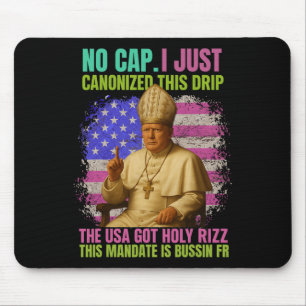 Gen Alpha Slang nennt Trump Vatikan Kirchen Papst Mousepad