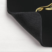 GEN-Coupé-GoldSilhouette-Logo Mousepad (Ecke)