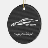 GEN-Coupéweißer Brushstroke mit Keramik Ornament (Links)