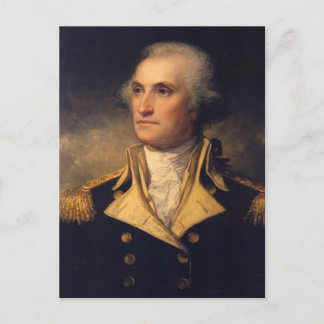 Gen George Washington Postkarte
