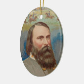 Gen. James Longstreet Keramik Ornament (Links)
