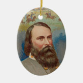 Gen. James Longstreet Keramik Ornament (Vorne)