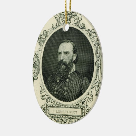 Gen. James Longstreet Keramik Ornament (Links)
