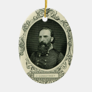 Gen. James Longstreet Keramik Ornament